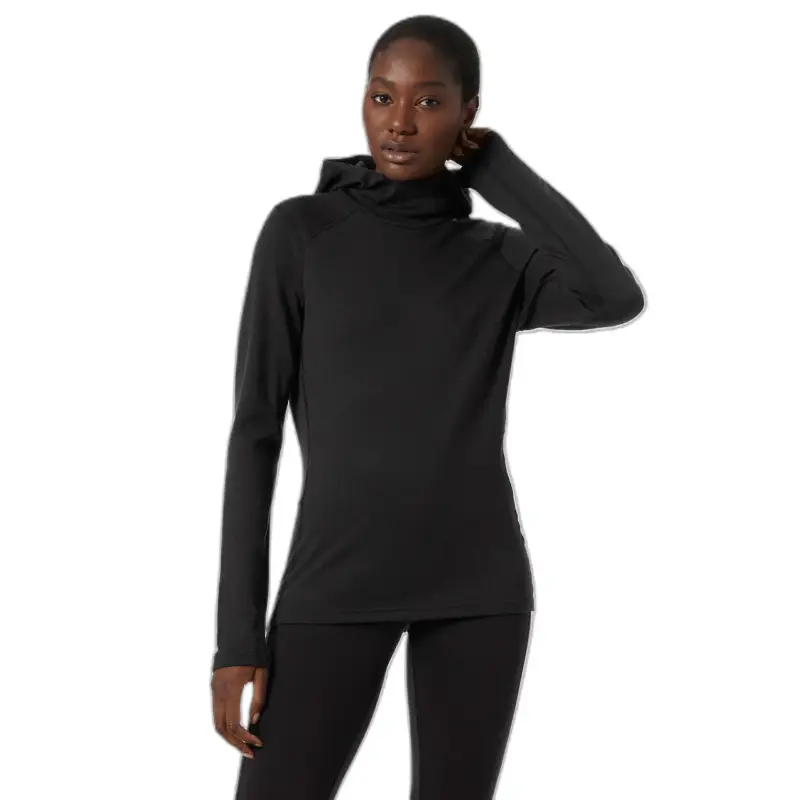 Helly Hansen Felpa da donna con cappuccio Lifa Merino Midweight