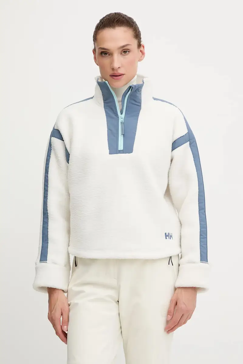 Helly Hansen felpa in pile IMPERIAL donna colore beige 49581