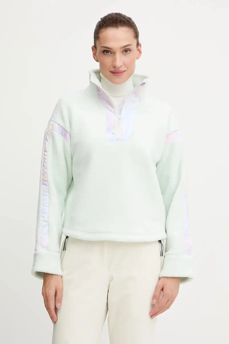 Helly Hansen felpa in pile IMPERIAL donna colore verde 49581