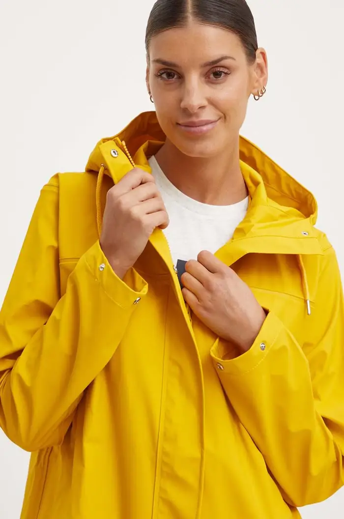 giacca impermeabile Moss Giallo