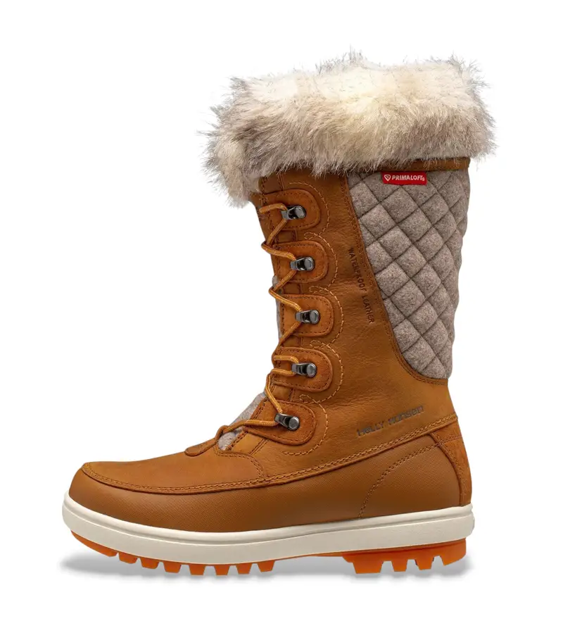 Helly Hansen per donna. 11592 Stivali Garibaldi Vl marroni, Marrone, Basso, Stringhe, Casual Pelle