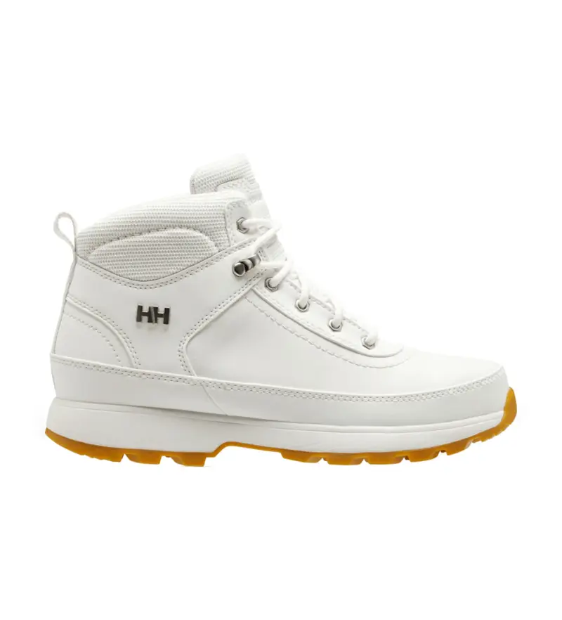 Helly Hansen per donna. 12037 Stivali bianchi Calgary 2, Bianco, Basso, Stringhe, Casual, Outdoor, All'aperto Pelle