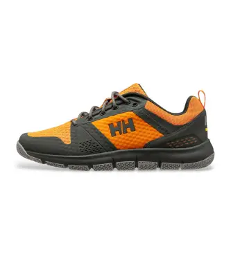 Helly Hansen per uomo 11312 Scarpe da ginnastica Skagen F-1 Offshore di colore arancione, Basso, Stringhe, Casual, Sportivo, Multispor