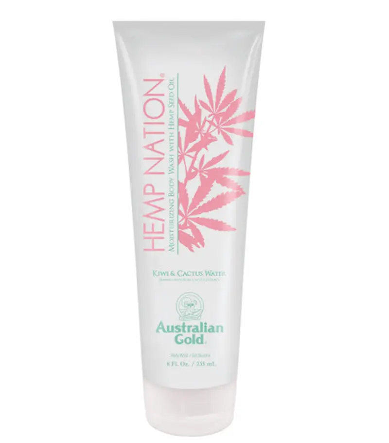 Australian Gold Hemp Nation - Moisturizing Body Wash - Kiwi & Cactus Water 235ml