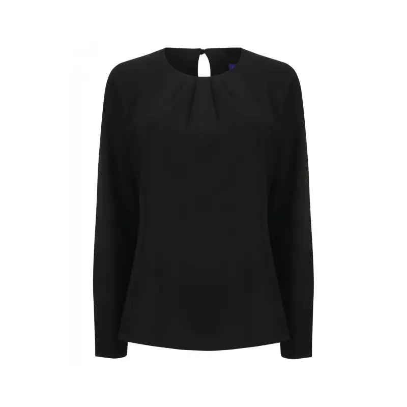 Henbury Camicia da donna a maniche lunghe