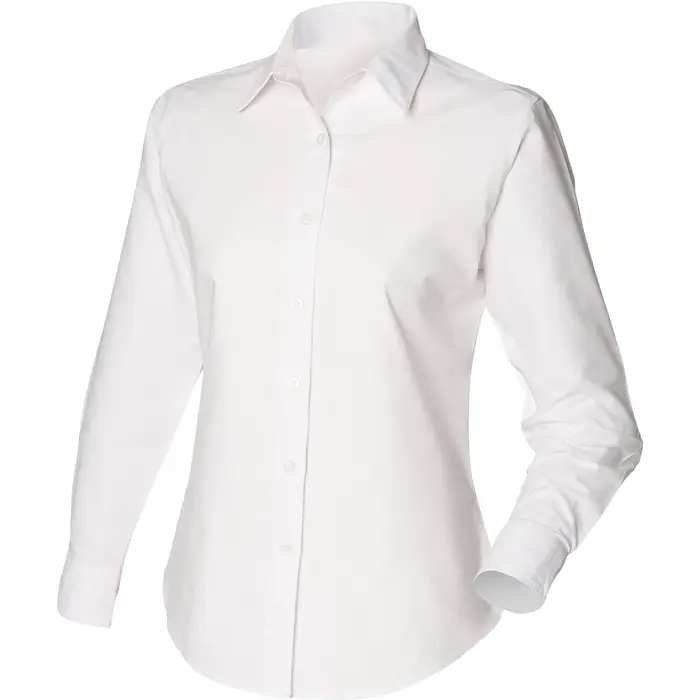 Henbury Camicia Classic Oxford Bianco