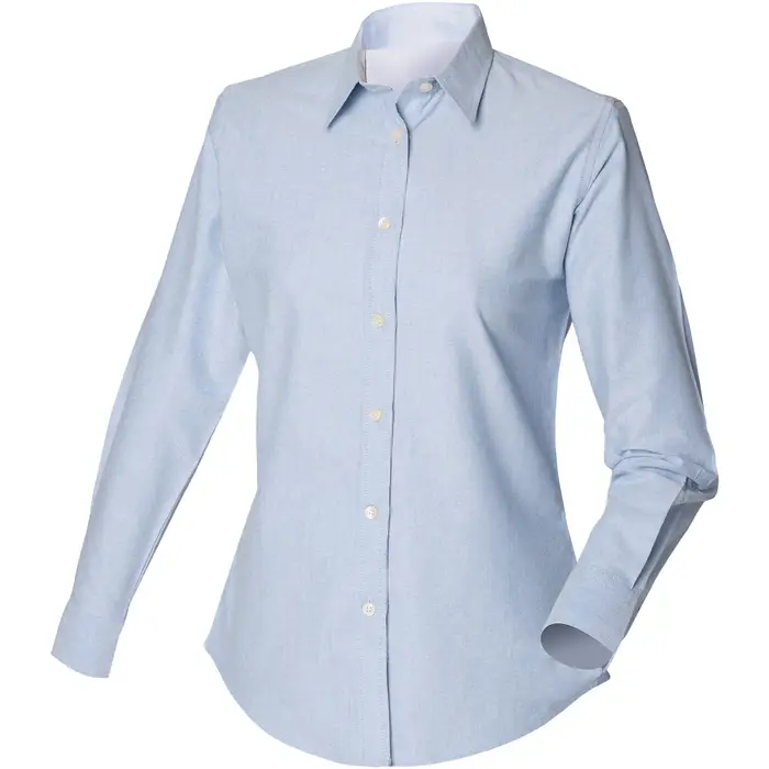 Henbury Camicia Classic Oxford Blu