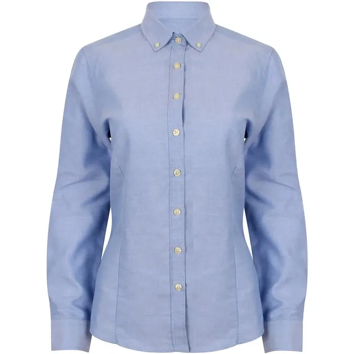 Henbury Camicia HB513 Blu