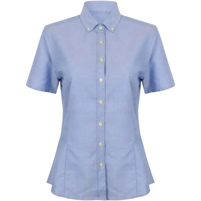 Henbury Camicia HB518 Blu