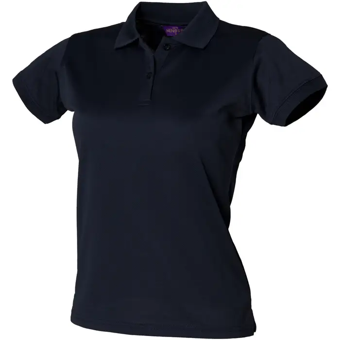 Henbury T-shirt & Polo Coolplus Blu