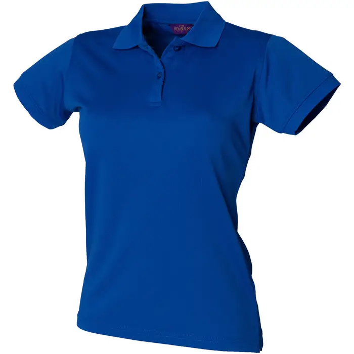 Henbury T-shirt & Polo Coolplus Blu