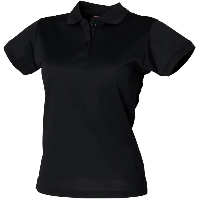 Henbury T-shirt & Polo Coolplus Nero