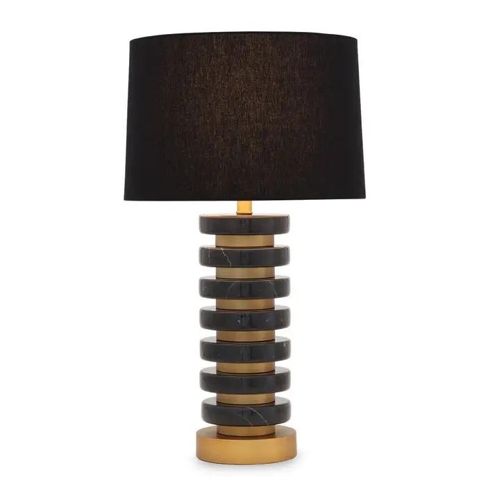 HENRIETTE Lampada Marmo - - Nero - Deco