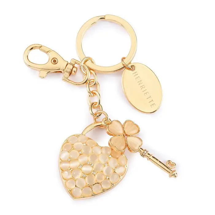 Portachiave Love - Portachiave Con Medaglietta - Henriette