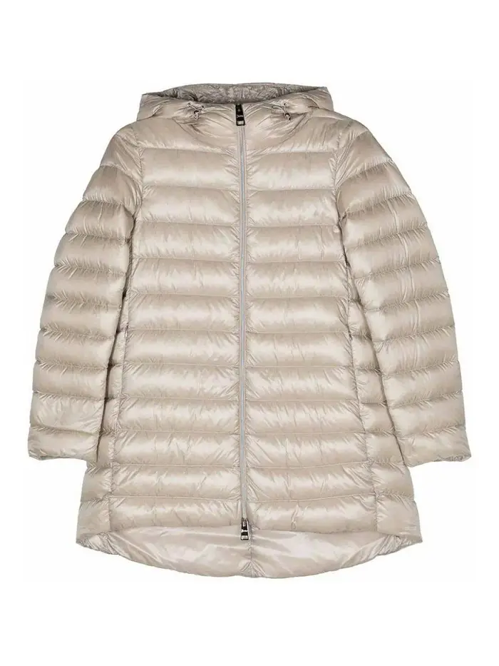 Cappotto imbottito trapuntato Beige