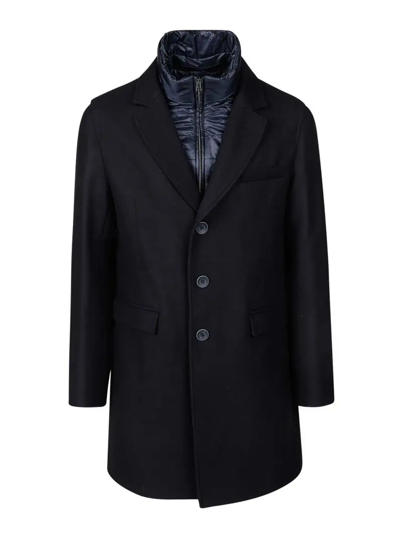 Herno Cappotto intrecciato Blu