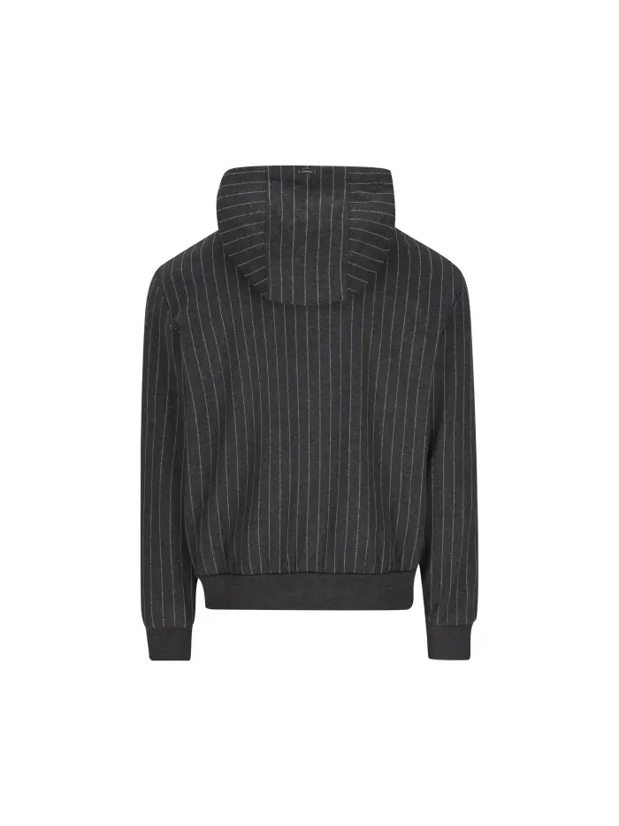 Felpa realizzata in misto cotone GRIGIO