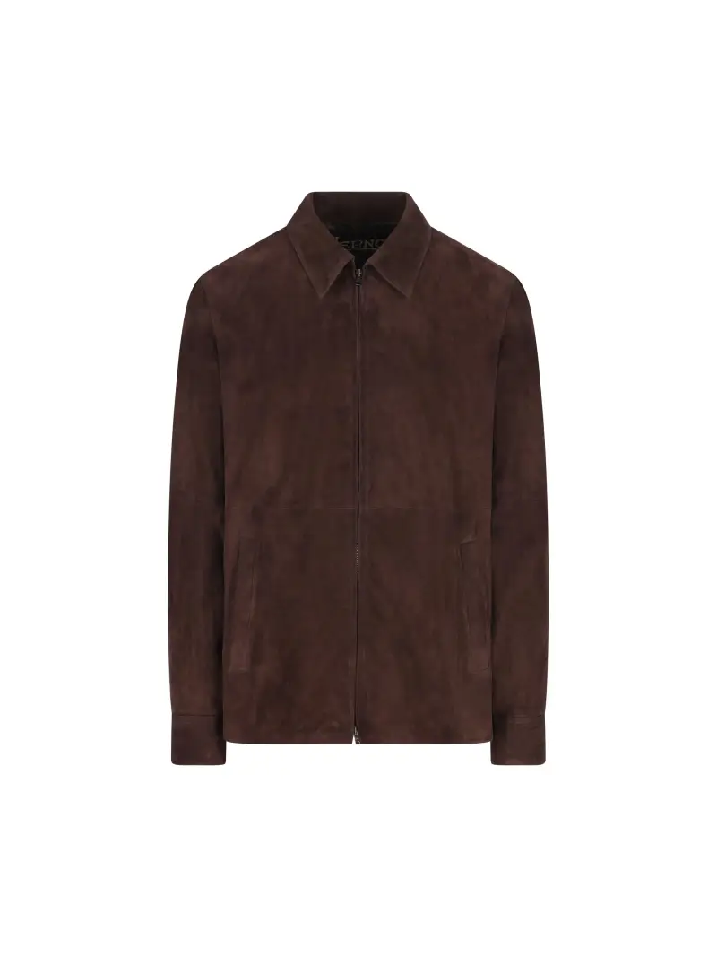 HERNO Giacca In Pelle MARRONE