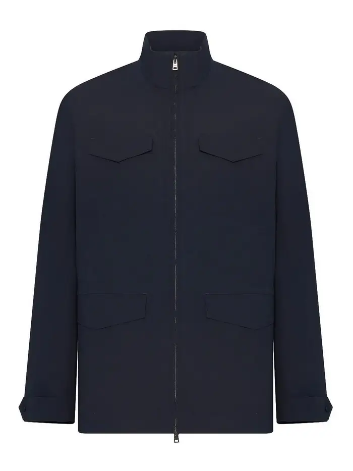 Herno Giacca leggera a collo alto Blu scuro