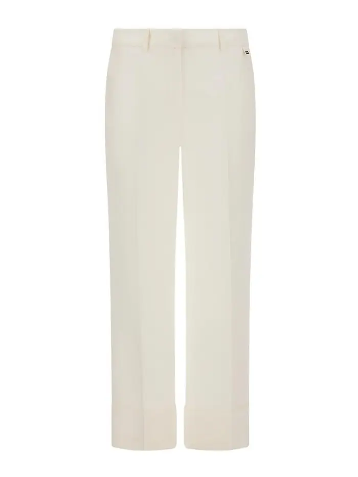 Herno Pantaloni A Sigaretta Bianco