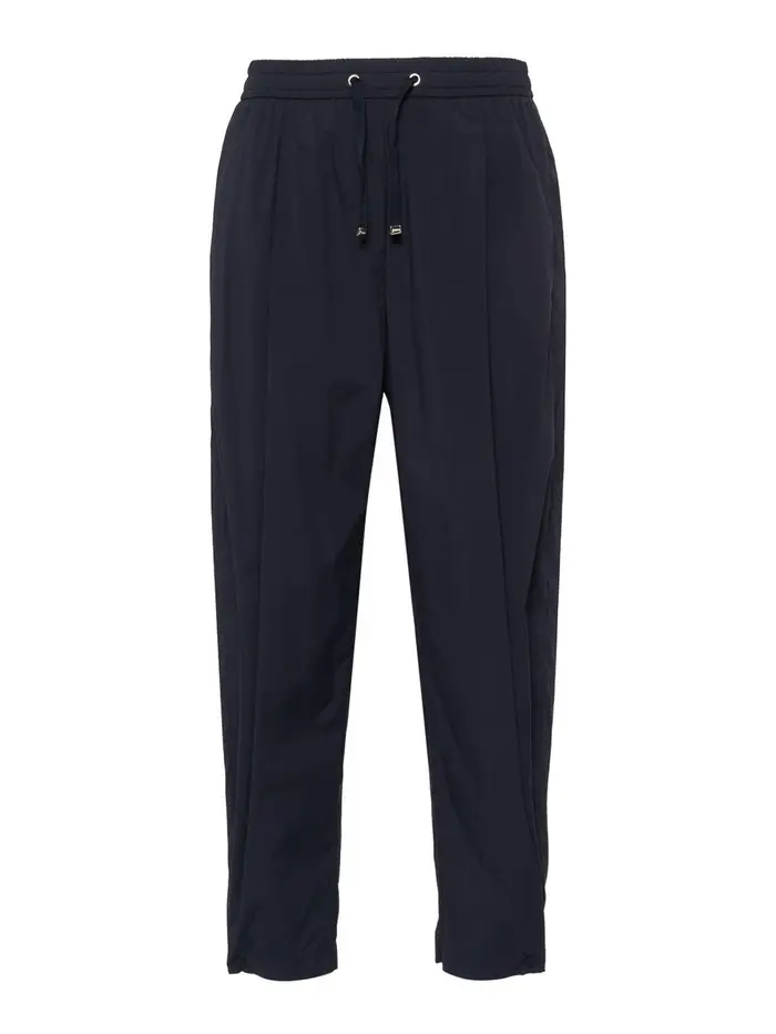 Pantaloni in tessuto tecnico leggero blu