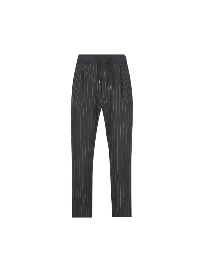 Pantaloni realizzati in cotone e poliestere GRIGIO