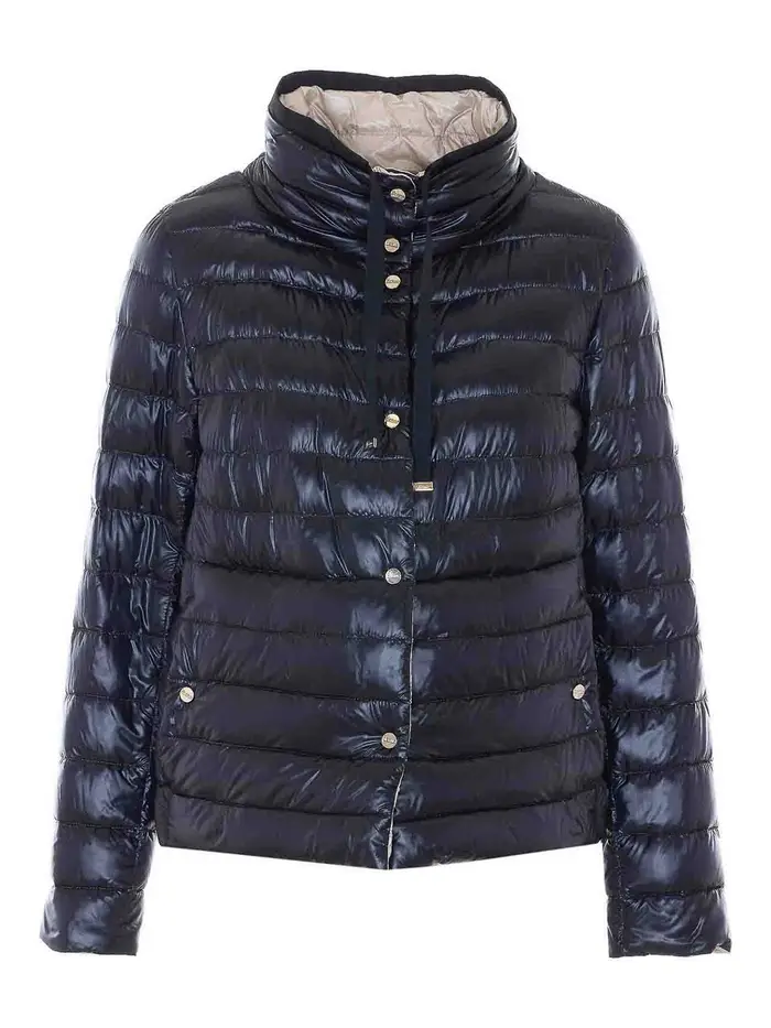 Herno Piumino leggero reversibile Nero