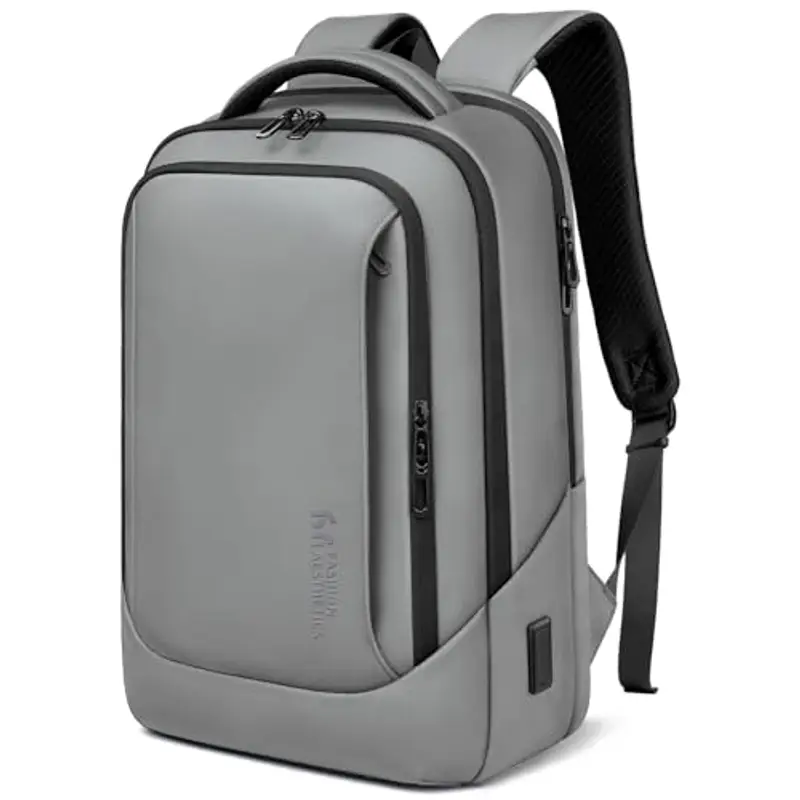 HEROIC KNIGHT Zaino per Computer Portatili da Uomo Zaini per PC portatili da 15, 6 pollici, con porta USB antifurto Grande Capacità