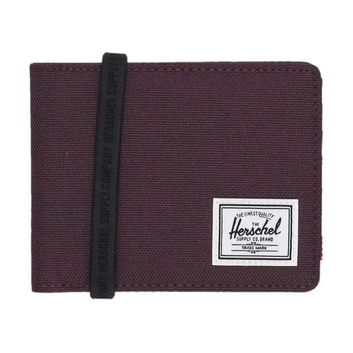Herschel Portafoglio Portafoglio Unisex Roy Wallet Plum Perfect Multicolore