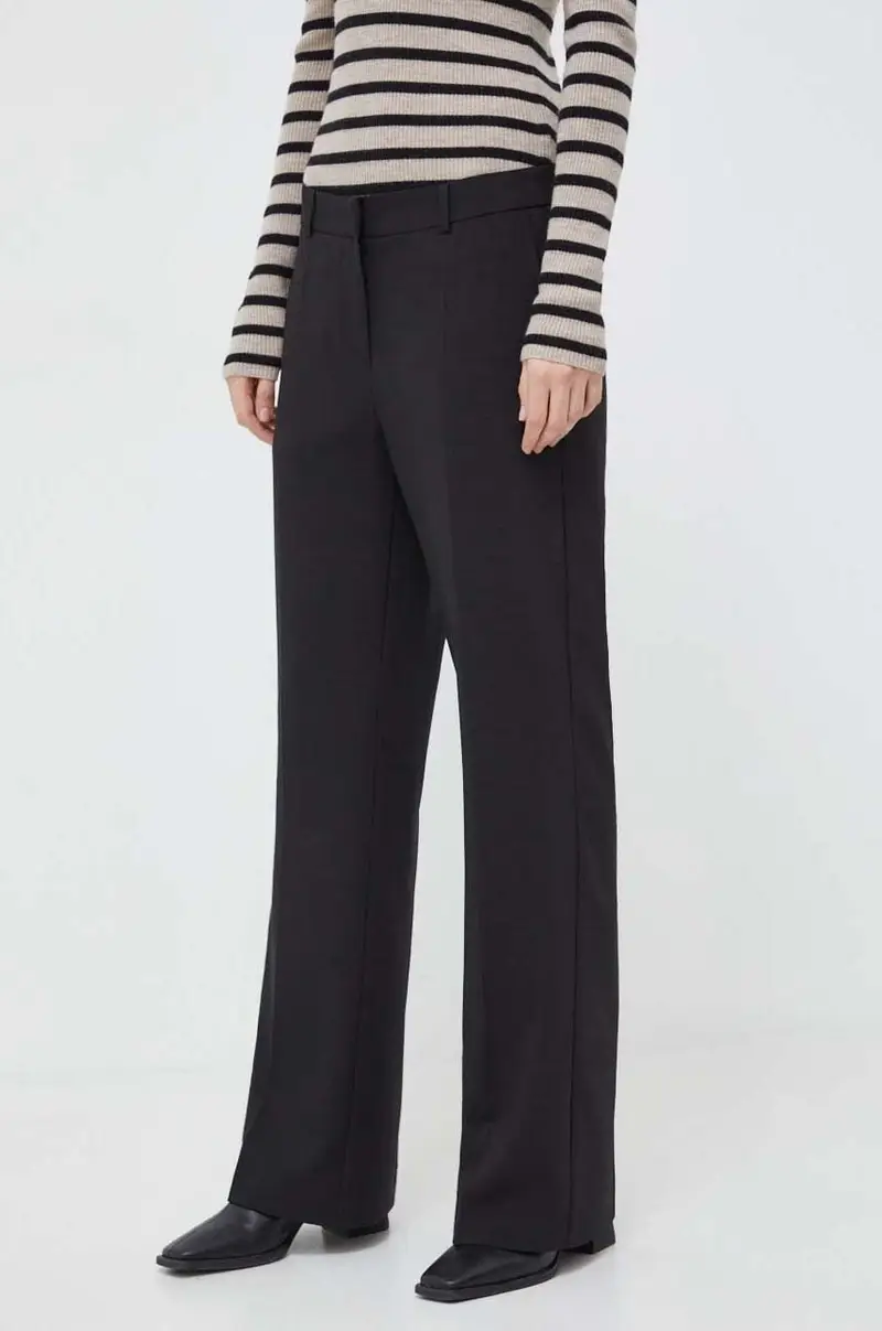 Herskind pantaloni donna colore nero