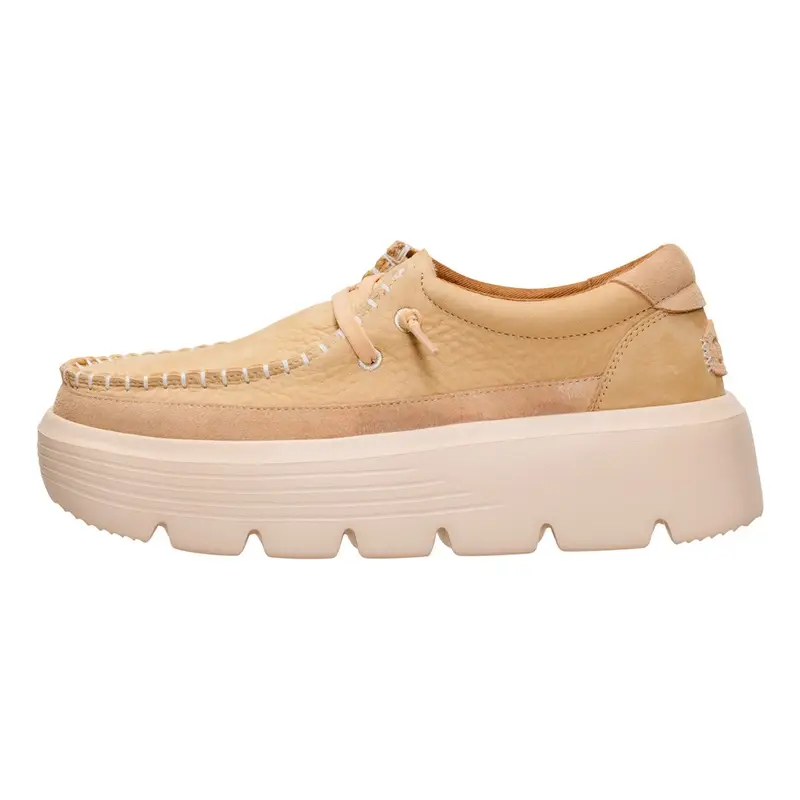 HEY DUDE Austin Edge Ox Nubuck Light Tan