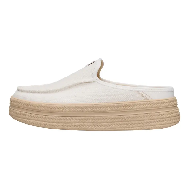 HEY DUDE Austin Lift Espadrille Woven Egret