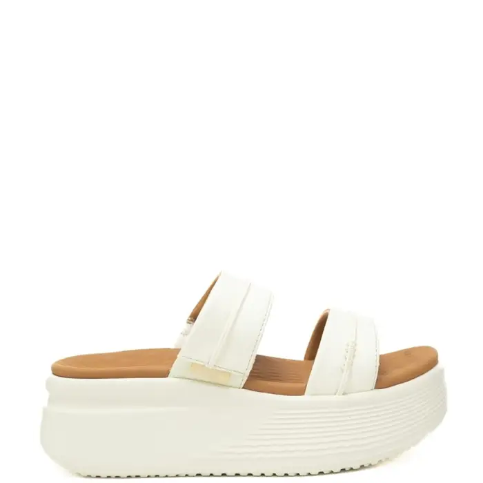 Hey Dude scarpe da donna con doppia fascia frontale avorio