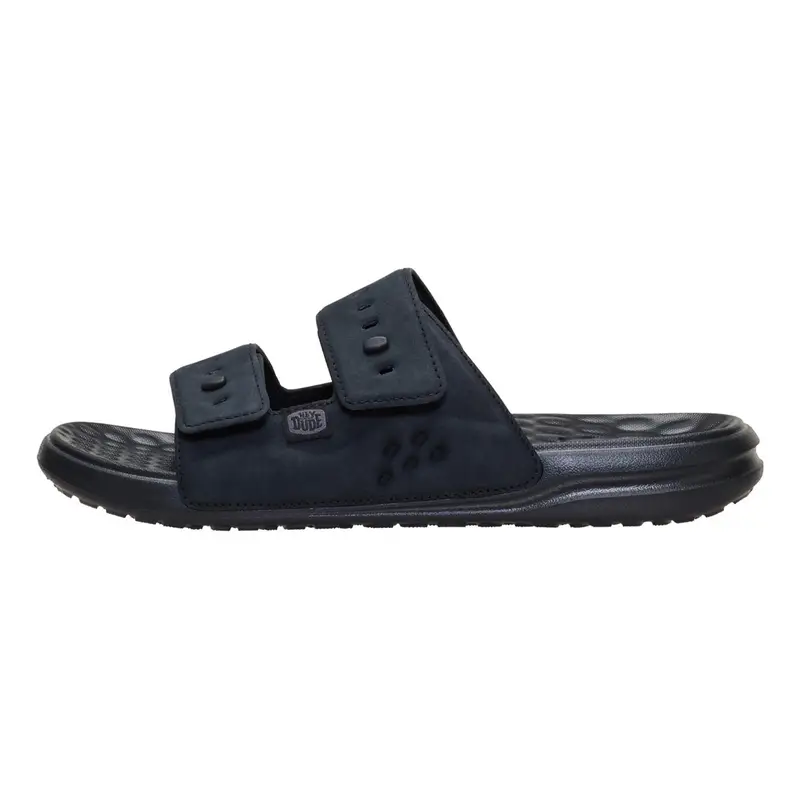 HEY DUDE Wave 2 Strap Slide Classic Black
