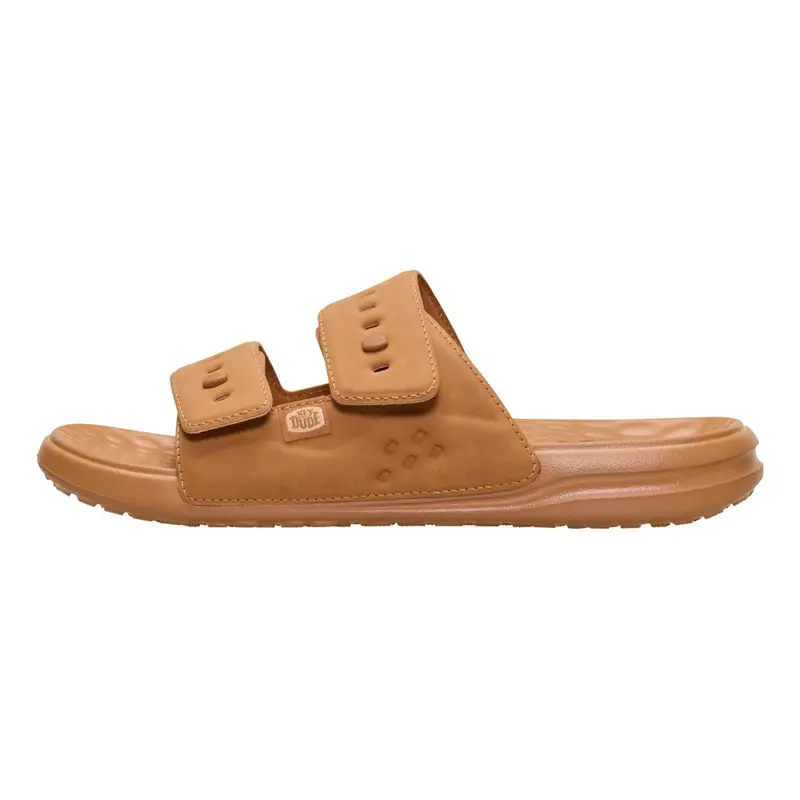HEY DUDE Wave 2 Strap Slide Classic Cognac