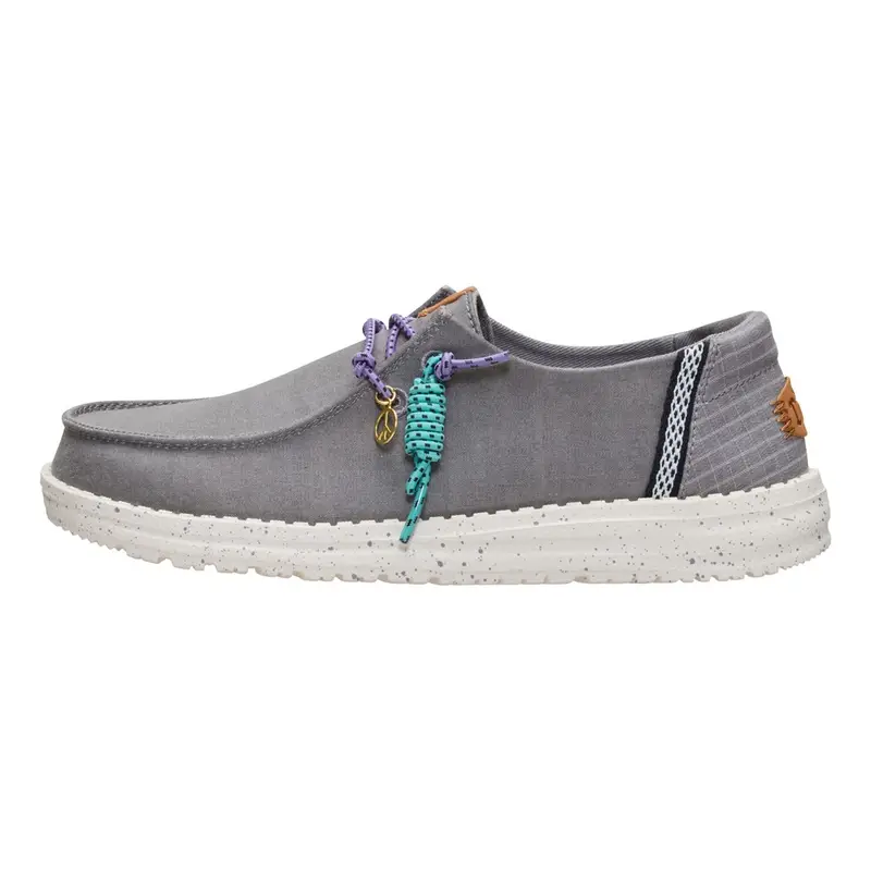HEY DUDE Wendy Getaway Lace Charcoal