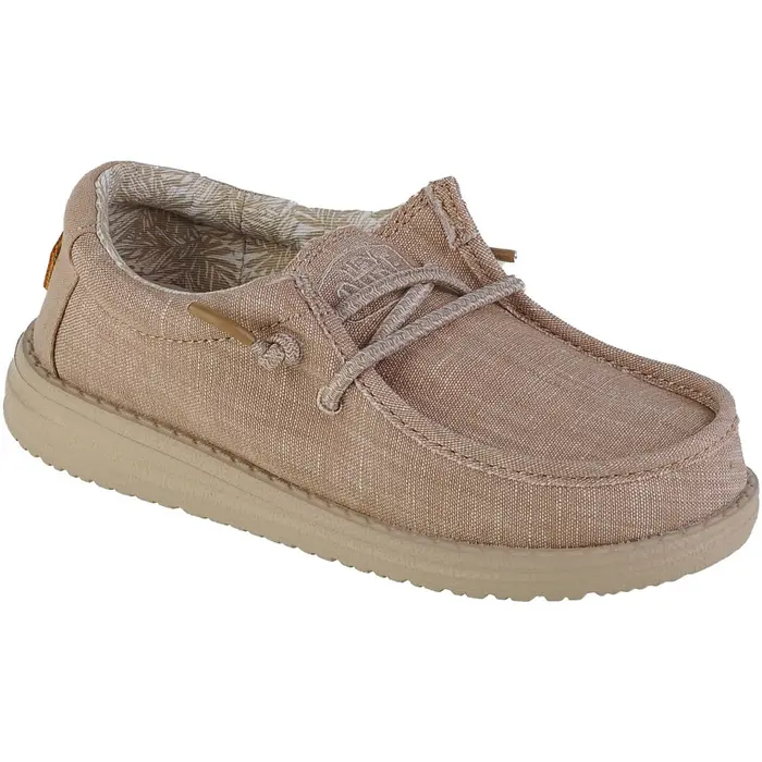 Scarpe bambini HEYDUDE Wally Youth Basic Beige