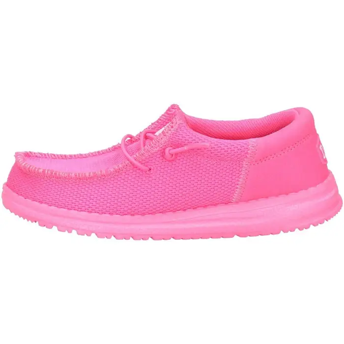 Scarpe bambini HEYDUDE WALLY YOUTH FUNK MONO Rosa