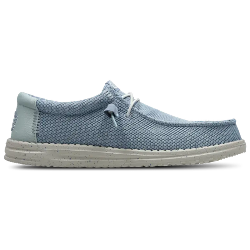 HEYDUDE Wally Stretch Sox male Scarpe - Blu - Tela - Foot Locker