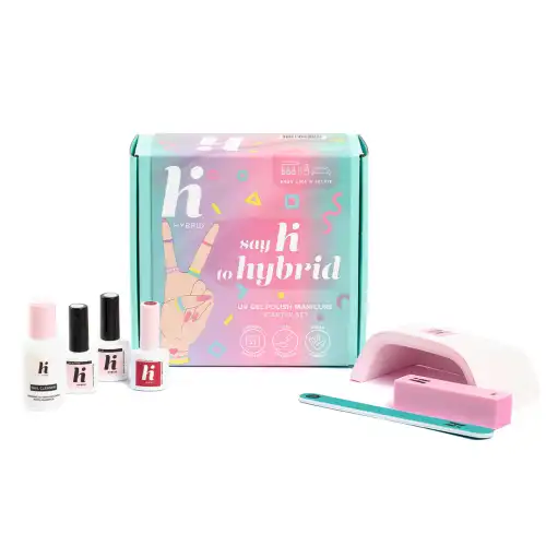 HI HYBRID Starter kit con lampada LED 24 watt - Cofanetto Make Up