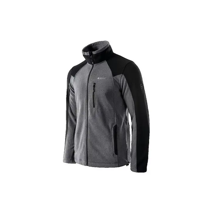 Hi-Tec Felpa Polaire Monar Full Zip Fleece Grigio