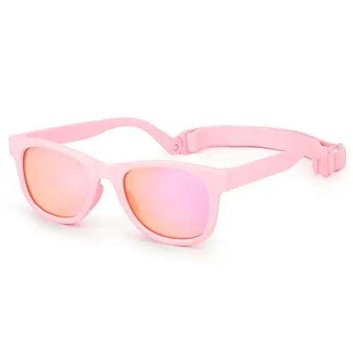 Hifot Occhiali da Sole Polarizzati per Bebè Bambino e bambina Flessibile in Gomma Protezione 100% UV400-0 mesi a