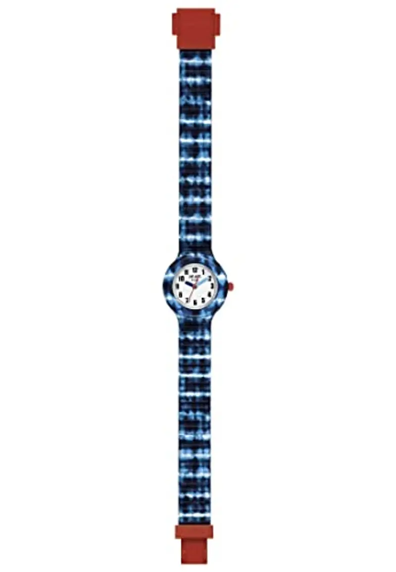 HIP HOP Collezione Kids Fun, Orologio Bambino Tie Die, con Cinturino in Silicone Intercambiabile, Pratica Chiusura