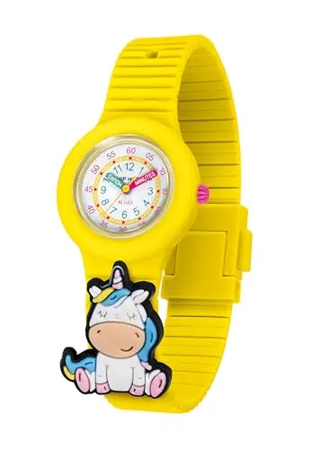 HIP HOP Collezione PINTASTIC!, Orologio Bambini, Movimento al Quarzo, Cassa 32 mm, Resistente all'Acqua, Cinturino in