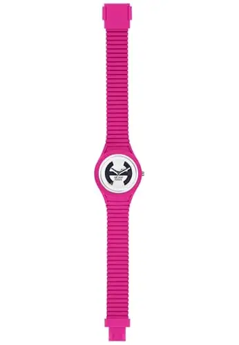 HIP HOP Collezione Solare, Orologio Donna Fucsia Purple, Cinturino in Silicone Regolabile, Pratica Chiusura, Cassa