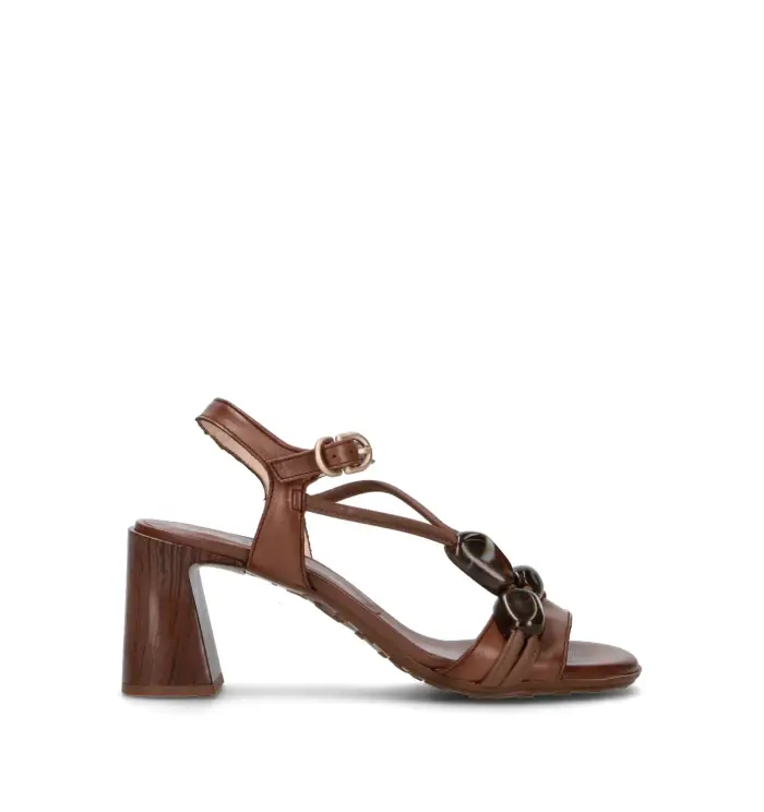 HISPANITAS Sandalo donna marrone in pelle Vario