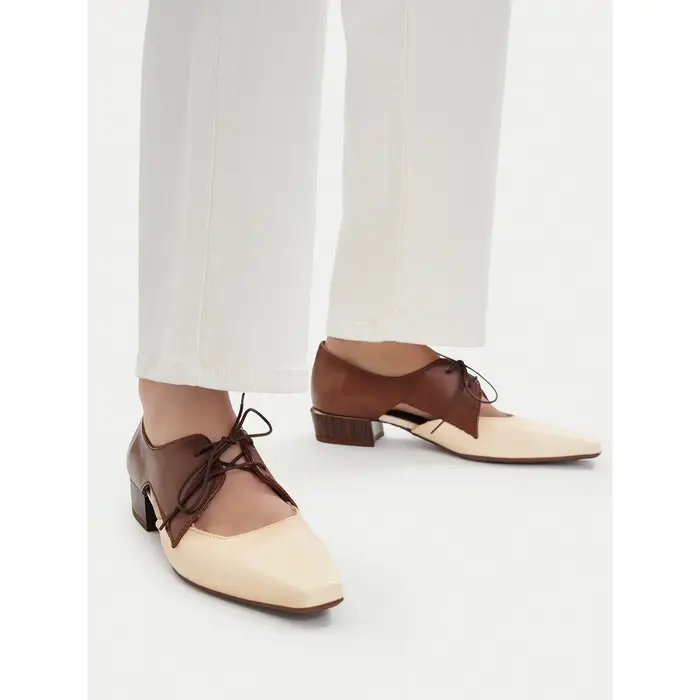 Hispanitas Scarpe basse BHV264628 C001 Écru Crema