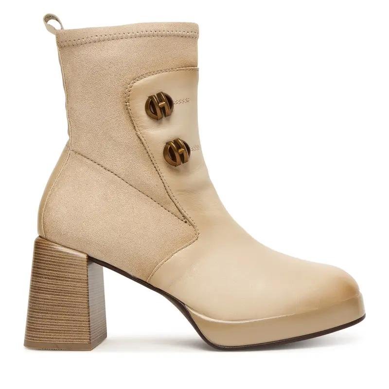 Hispanitas Stivaletti HI254228 Écru Écru