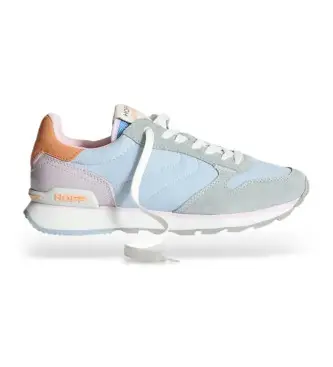 HOFF per donna 12517002 Sneakers Myra in pelle blu, Basso, Stringhe, Casual