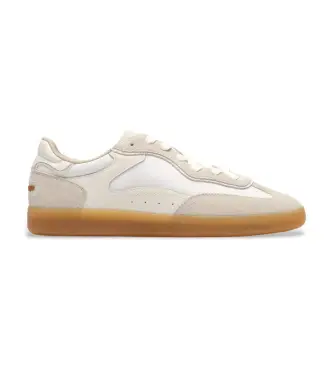 HOFF per donna 12619405 Sneakers in Pelle Park White beige, Basso, Stringhe, Casual